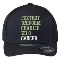 Dave Mustaine Foxtrot Uniform Charlie Kilo Cancer Flexfit Unipanel Trucker Cap