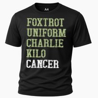 Dave Mustaine Foxtrot Uniform Charlie Kilo Cancer Performance Shirt