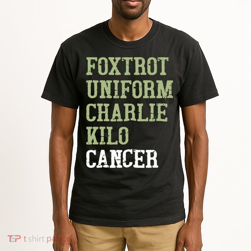 Dave Mustaine Foxtrot Uniform Charlie Kilo Cancer Tall T-Shirt