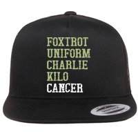 Dave Mustaine Foxtrot Uniform Charlie Kilo Cancer Flatbill Hat