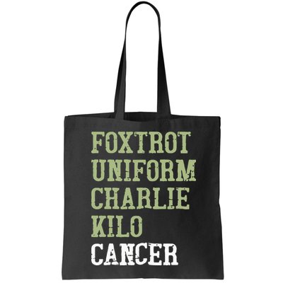 Dave Mustaine Foxtrot Uniform Charlie Kilo Cancer Bag
