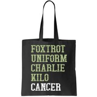 Dave Mustaine Foxtrot Uniform Charlie Kilo Cancer Bag