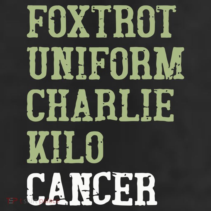 Dave Mustaine Foxtrot Uniform Charlie Kilo Cancer 25L Jumbo Tote