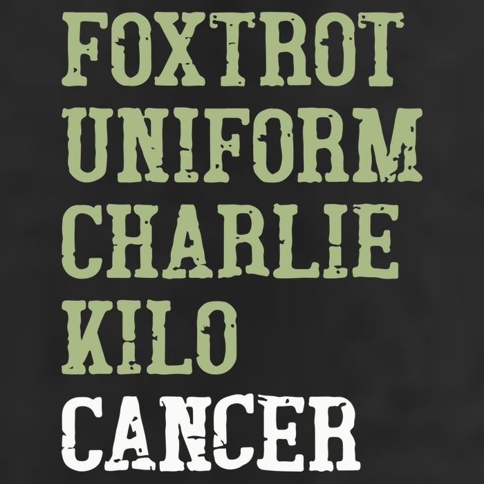Dave Mustaine Foxtrot Uniform Charlie Kilo Cancer Microfiber Hand Towel