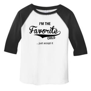 Dads Moms Favorite Funny Sibling Funny Gift Brother Sister Great Gift Toddler Fine Jersey T-Shirt