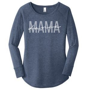 Dance Mama Funny Dance Mom Mother's Day Great Gift Women's Perfect Tri Tunic Long Sleeve Shirt