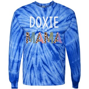 Doxie Mama Funny Dachshund Dog Lover Gift Gift Tie-Dye Long Sleeve Shirt