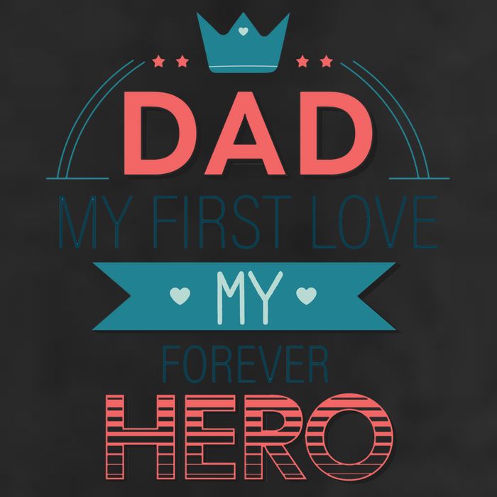 Dad My Frist Love My Forever Hero 25L Jumbo Tote