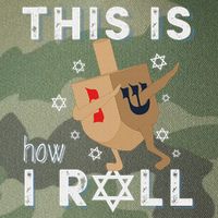 Dreidel Menorah Funny Hanukkah Gift This Is How I Roll Legacy Tie Dye Trucker Hat