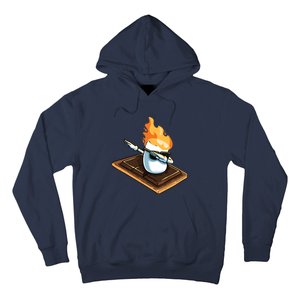 Dabbing Marshmallow Funny Smores Camping Dab Camper Gifts Hoodie