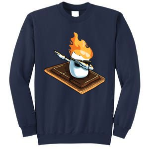 Dabbing Marshmallow Funny Smores Camping Dab Camper Gifts Sweatshirt