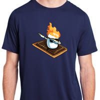 Dabbing Marshmallow Funny Smores Camping Dab Camper Gifts Adult ChromaSoft Performance T-Shirt