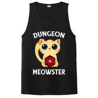 Dungeon Meowster Funny Nerdy Cat D20 RPG Fantasy Game Master PosiCharge Competitor Tank