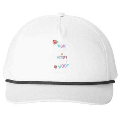 Dear Mom Forget Mother's Day I Woof You Every Day Dog Lover Snapback Five-Panel Rope Hat