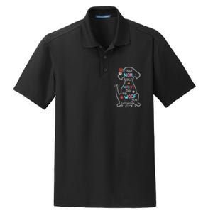 Dear Mom Forget Mother's Day I Woof You Every Day Dog Lover Dry Zone Grid Polo