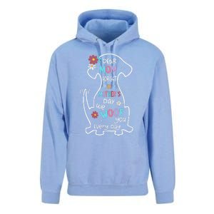 Dear Mom Forget Mother's Day I Woof You Every Day Dog Lover Unisex Surf Hoodie