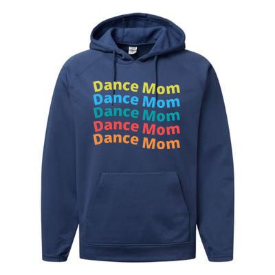 Dance Mom Funny Dance Mom Mother's Day (2) Performance Fleece Hoodie