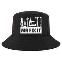 Dad Mr Fix It Funny Fathers Day For Father Of A Son Daddy Cool Comfort Performance Bucket Hat