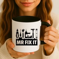 Dad Mr Fix It Funny Fathers Day For Father Of A Son Daddy Mug