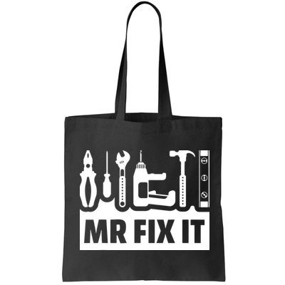 Dad Mr Fix It Funny Fathers Day For Father Of A Son Daddy Bag