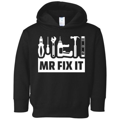 Dad Mr Fix It Funny Fathers Day For Father Of A Son Daddy Toddler Hoodie