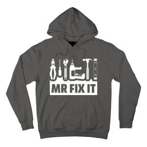 Dad Mr Fix It Funny Fathers Day For Father Of A Son Daddy Hoodie