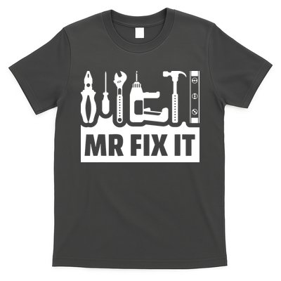 Dad Mr Fix It Funny Fathers Day For Father Of A Son Daddy T-Shirt