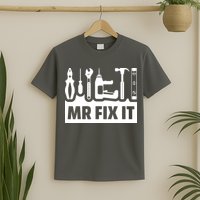 Dad Mr Fix It Funny Fathers Day For Father Of A Son Daddy T-Shirt