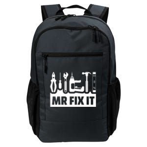 Dad Mr Fix It Funny Fathers Day For Father Of A Son Daddy Daily Commute Backpack