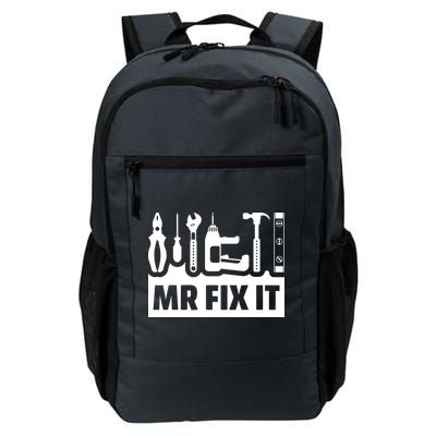 Dad Mr Fix It Funny Fathers Day For Father Of A Son Daddy Backpack