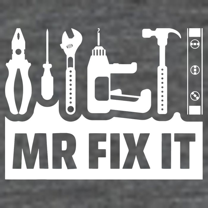 Dad Mr Fix It Funny Fathers Day For Father Of A Son Daddy Backpack