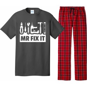 Dad Mr Fix It Funny Fathers Day For Father Of A Son Daddy Pajama Set