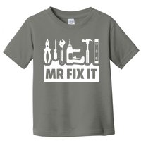Dad Mr Fix It Funny Fathers Day For Father Of A Son Daddy Toddler T-Shirt
