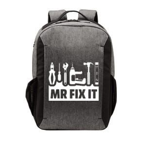 Dad Mr Fix It Funny Fathers Day For Father Of A Son Daddy Vector Backpack