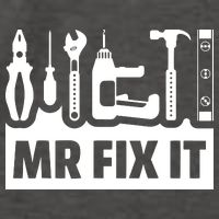 Dad Mr Fix It Funny Fathers Day For Father Of A Son Daddy Vector Backpack