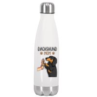 Dachshund Mom Funny Weenie Mama Dog Lover  Stainless Steel Insulated Water Bottle