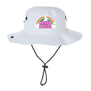 Death Metal! (Funny Unicorn Rainbow Mosh Parody Design) Legacy Cool Fit Booney Bucket Hat