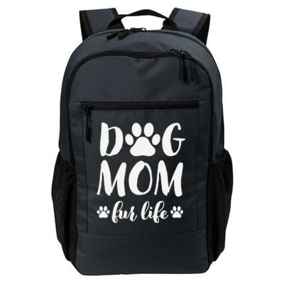 Dog Mom Fur Life Mothers Day Gift for Wo Wife Dogs Daily Commute Backpack