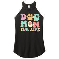 Dog Mom Fur Life Mothers Day For Wife Dogs Women's Perfect Tri Rocker Tank