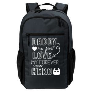 Daddy My First Love My Forever Superhero Cute Daily Commute Backpack