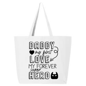 Daddy My First Love My Forever Superhero Cute 25L Jumbo Tote