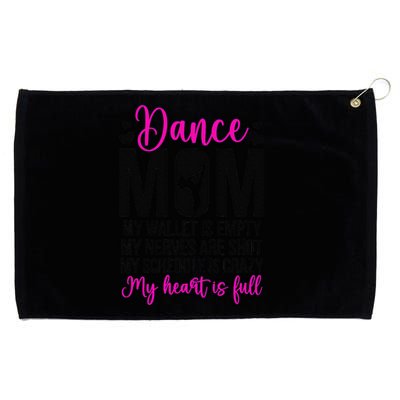 Dance Mom Funny Dancing Mom Of A Dancer Mama Dance Mother Grommeted Golf Towel