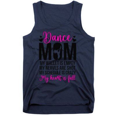 Dance Mom Funny Dancing Mom Of A Dancer Mama Dance Mother Tank Top