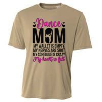 Dance Mom Funny Dancing Mom Of A Dancer Mama Dance Mother Cooling Performance Crew T-Shirt