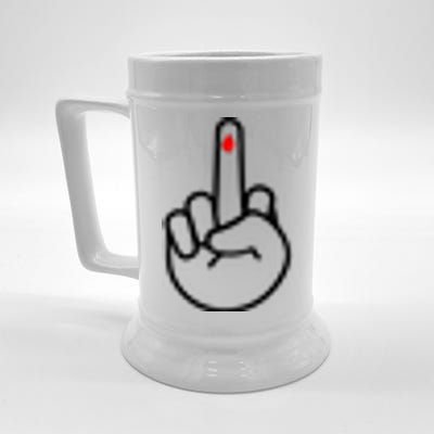 Diabetes Middle Finger Beer Stein