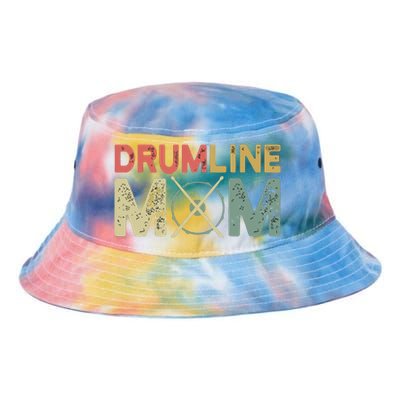 Drumline Mom Funny Retro Marching Band Mom For Mother Tie Dye Newport Bucket Hat