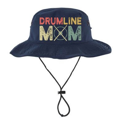 Drumline Mom Funny Retro Marching Band Mom For Mother Legacy Cool Fit Booney Bucket Hat