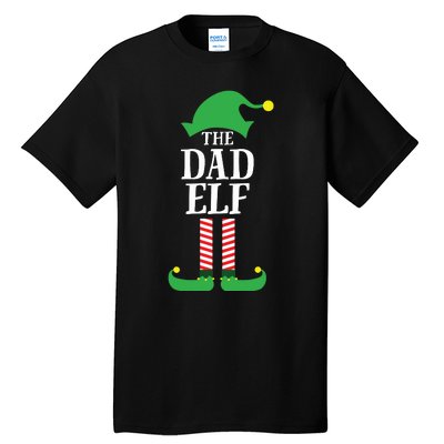 Dad Matching Family Group Christmas Tall T-Shirt