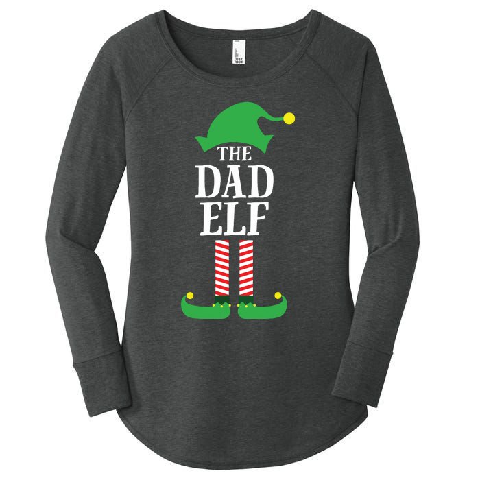 Dad Matching Family Group Christmas Women's Perfect Tri Tunic Long Sleeve Shirt