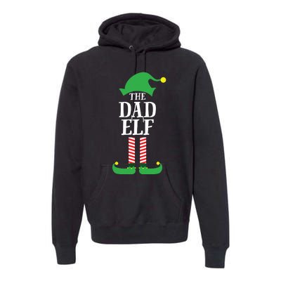 Dad Matching Family Group Christmas Premium Hoodie